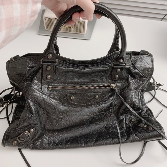 💯NEW & Authentic Balenciaga Neo Cagole City Lambskin Leather Tote Bag‼️ - Picture 5 of 14